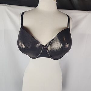 Adore Me Balconette Underwire Bra 38H Metallic Bronze Adjustable Padded Charm